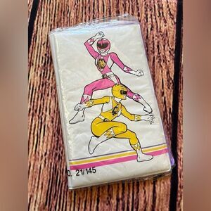 Vintage Power Rangers Pink & Yellow Ranger Sealed Pocket Note Book!